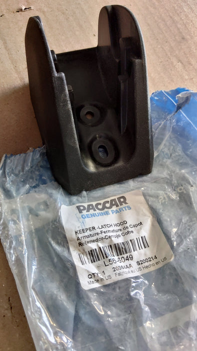 Paccar hood latch keeper L56-6049 New OEM Part