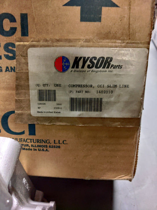 Kysor 1402010 A/C compressor new