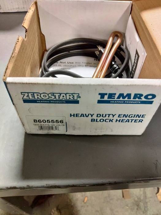 Zerostart 8605556 heavy duty engine block heater new