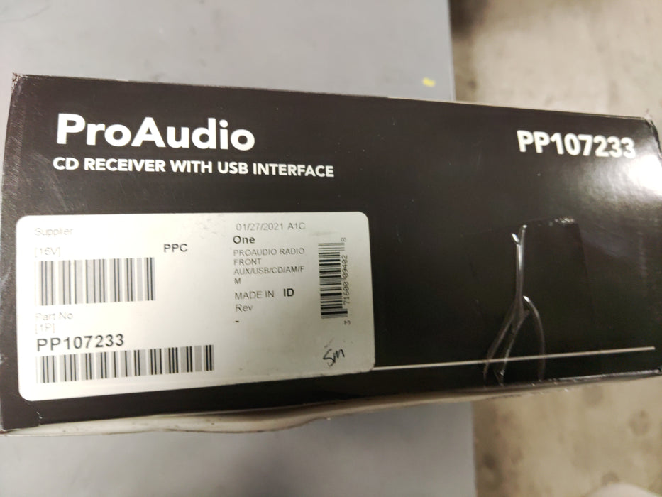 Pro Audio PP107233 radio new