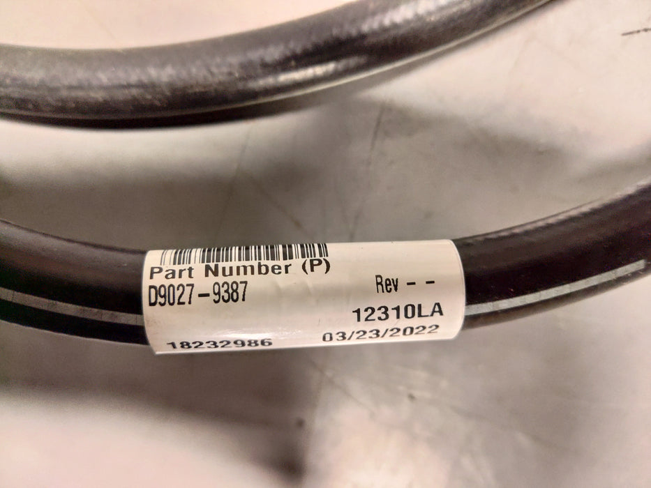 Peterbilt D9027-9387 paccar hose hard line new OEM HVAC line