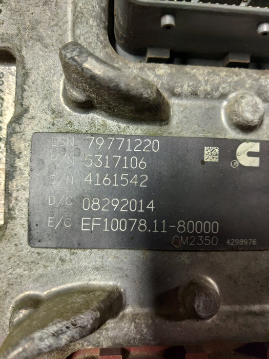 Cummins ECM 5317106 ISX15 used OEM