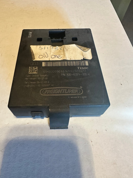 Freightliner Cascadia Chassis Control Module A06 60974 009 Used Part