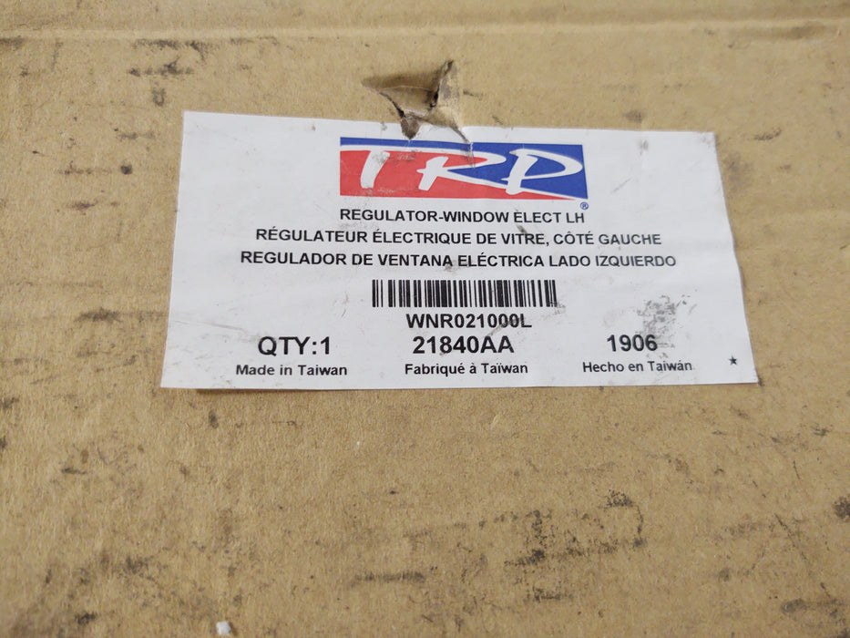 Peterbilt Window Regulator LH WNR02000L New Part