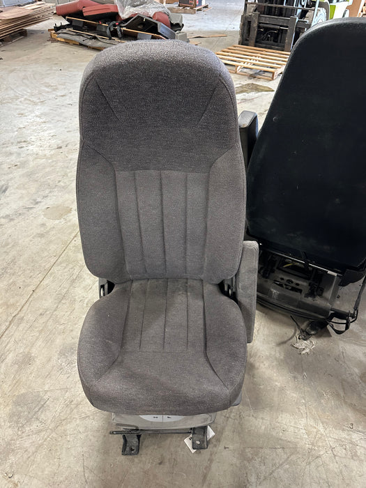 Grey Cloth Truck Seat with base used part