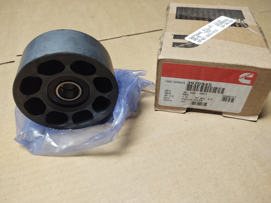 Cummins Idler Pulley 3970945 OEM NEW PART