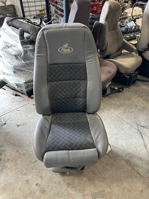 Mack Truck Seat with base grey used part — North Georgia Trucks and Parts