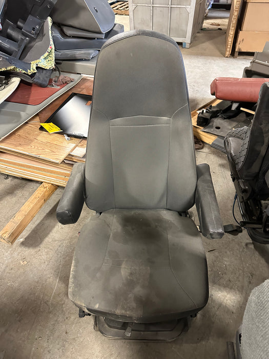 Truck Seat with Base Grey used part